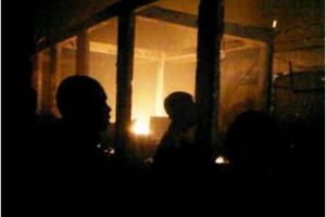 Sejumlah Kios di Pasar Baru Kuningan Terbakar tadi malam.